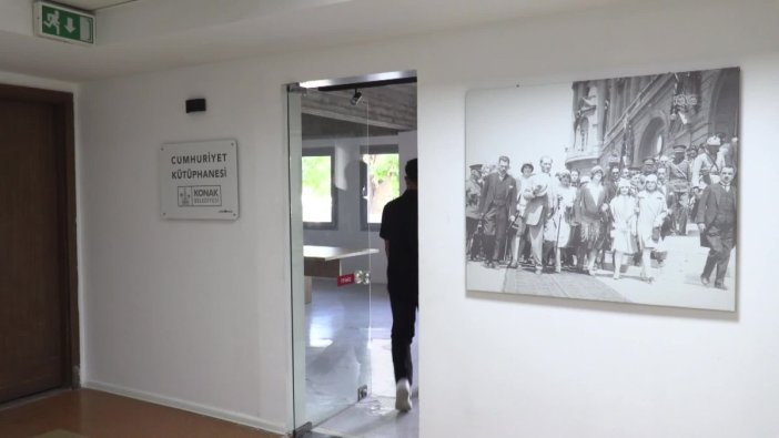 Konak'taki kütüphanelere yoğun talep