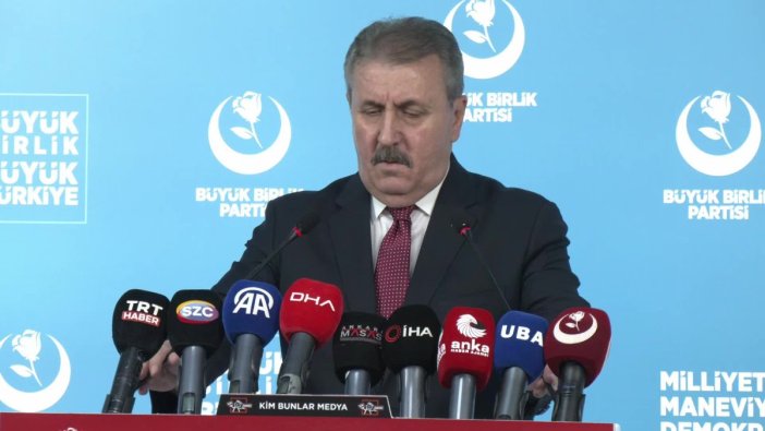 Destici: 'Bu ülkede Kürt sorunu yok, mesele çözülmüş'