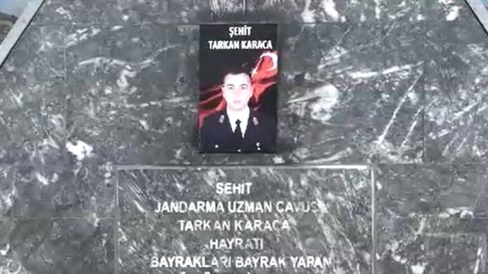 Şehit hayratını haince tahrip ettiler!