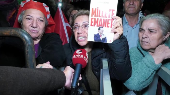 İstanbullu vatandaşlar adalet arıyor: 'Geleceğin cumhurbaşkanını haksız yere tutuyorlar'