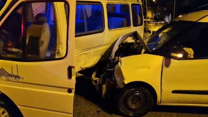 Çorum'da trafik kazası sonucu 1 kişi yaralandı