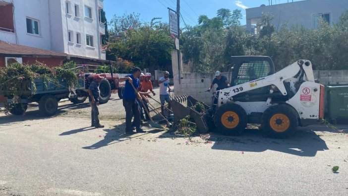 Yumurtalık Belediyesi'nden çevre için yoğun temizlik hamlesi