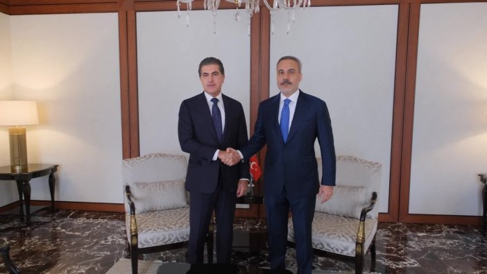 Fidan ve Barzani'den kritik görüşme