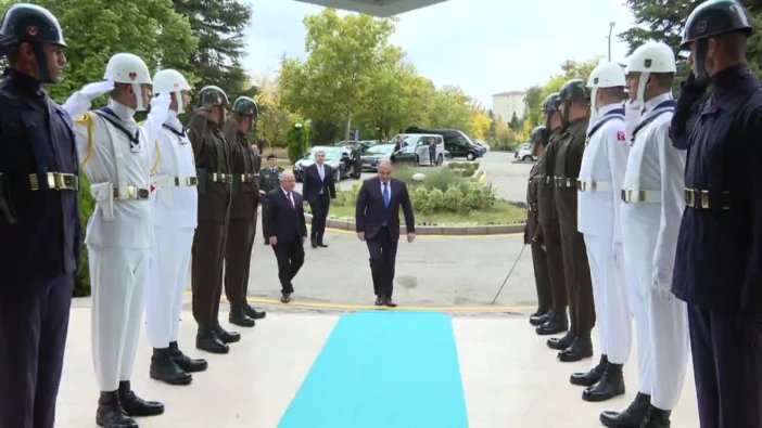 Askerî iş birliği protokolü Ankara'da imzalandı