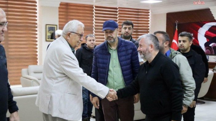 Başkan Posbıyık Un Pazarı esnafını ziyaret etti