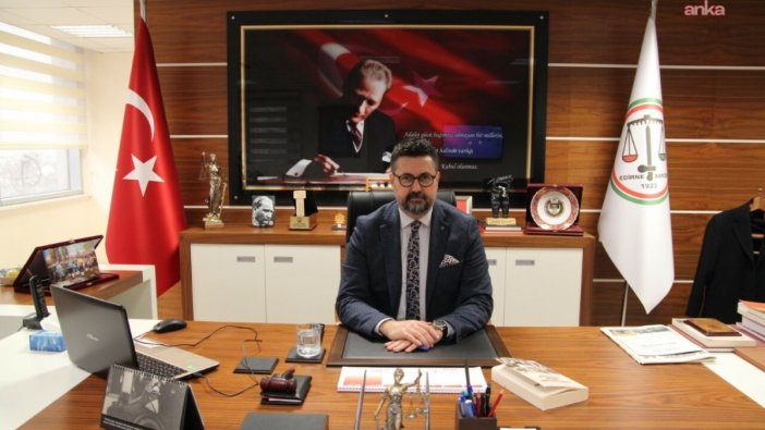 Edirne Barosu'ndan Öcalan sloganlarına sert tepki