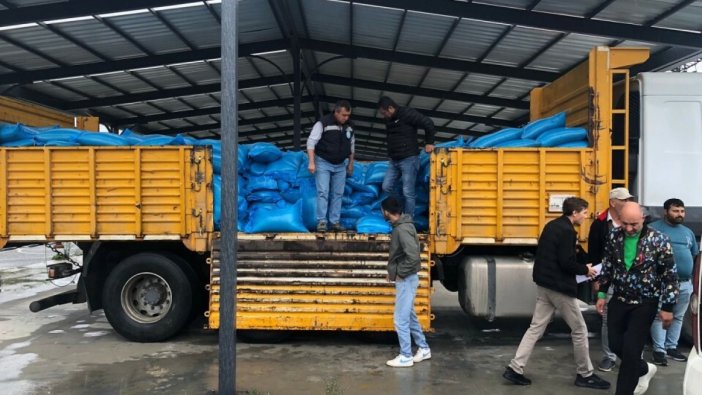 Silivri'de hayvancılara tritikale yem desteği