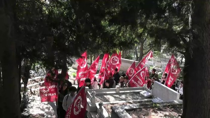 Behice Boran, mezarı başında saygıyla anıldı