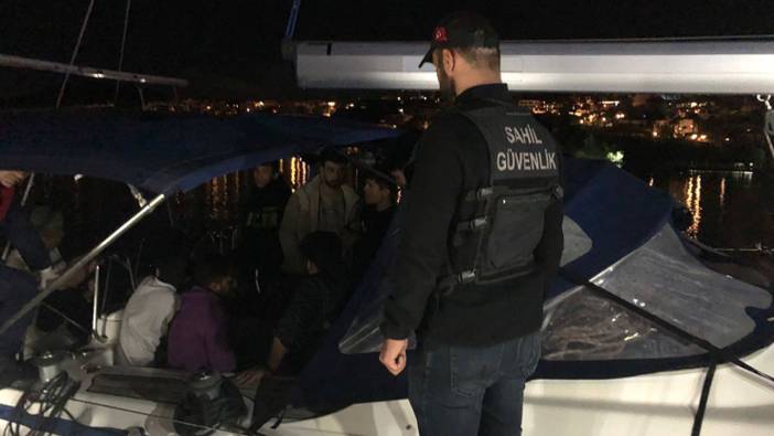 Muğla'da kaçak göçmen operasyonu!