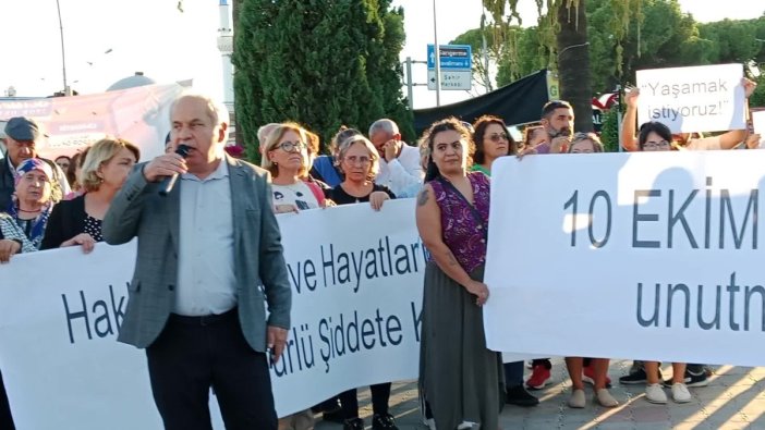 Dalaman'da 10 Ekim anması: Unutmayacağız!