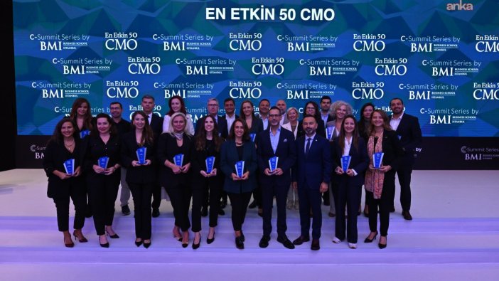 Türkiye'nin en etkili pazarlama liderleri ödüllerini aldı