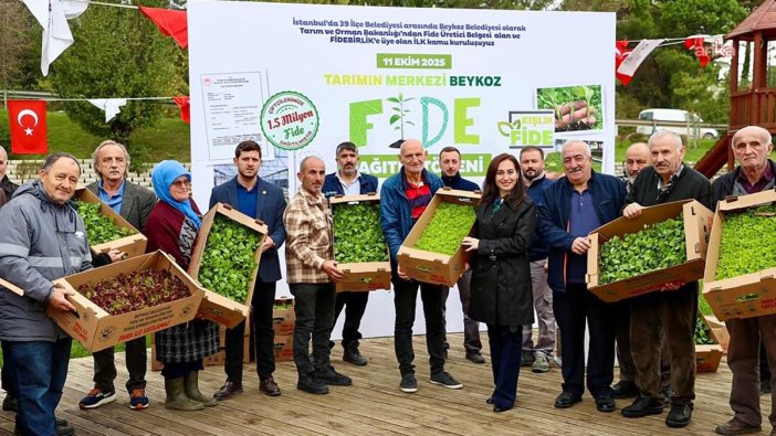 Beykoz Belediyesi'nden üreticilere dev fide desteği
