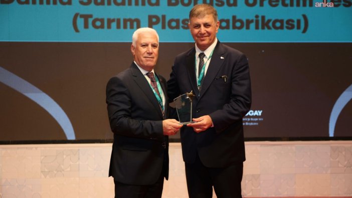 Bursa'nın sulama tesisi çevre ödülü kazandı