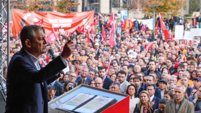 CHP Genel Başkanı Özgür Özel'den Brüksel mitinginde çarpıcı mesajlar!