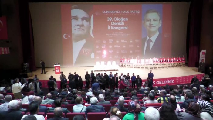 CHP Denizli İl Kongresi'nde önemli mesajlar