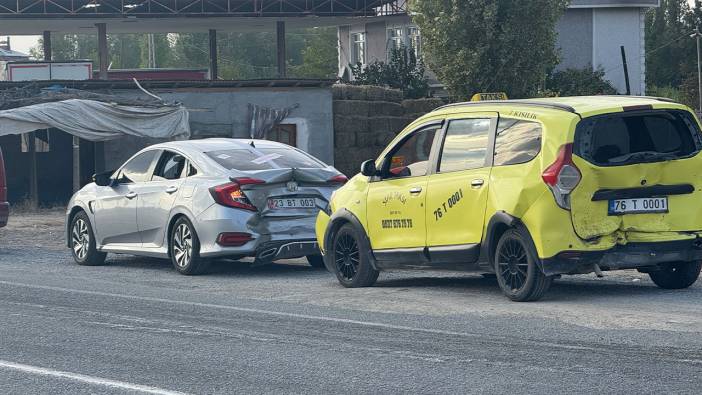 Iğdır'da zincirleme trafik kazası meydana geldi!