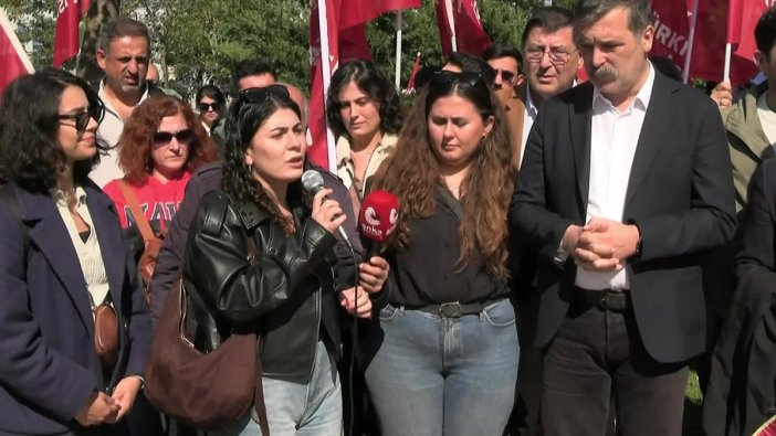 Kızılay'ı protesto eden TİP’liler mahkeme karşısında beraat etti