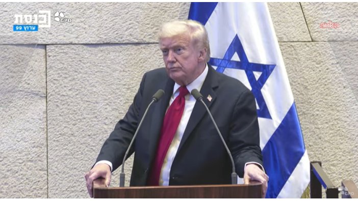 Trump'tan Knesset'te çarpıcı açıklama: Yeni bir Orta Doğu yolunda!