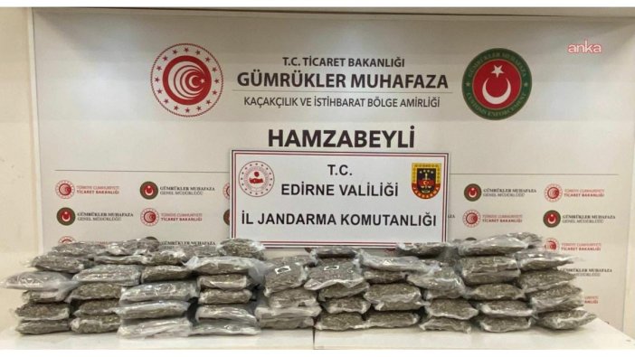 Edirne'de uyuşturucu baskını: Sahte basın kartı ile yakalandı