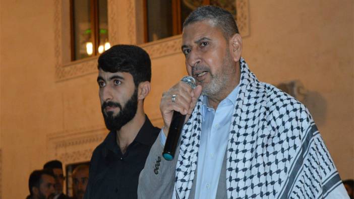 Hamas yöneticilerinden Sami Ebu Zuhri Mardin'de açıklamalarda bulundu! "Kudüs sevdamızdan vazgeçmeyeceğiz"