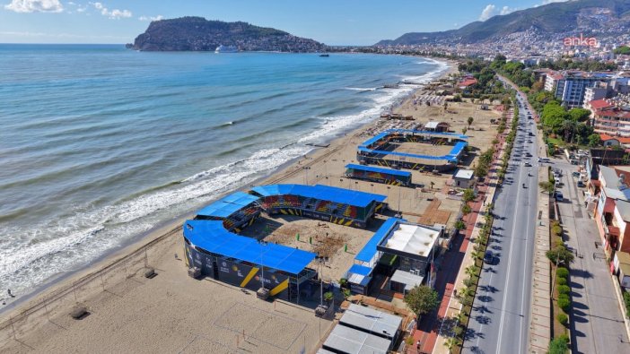 Alanya plaj sporları merkezi kış turizmini hareketlendiriyor