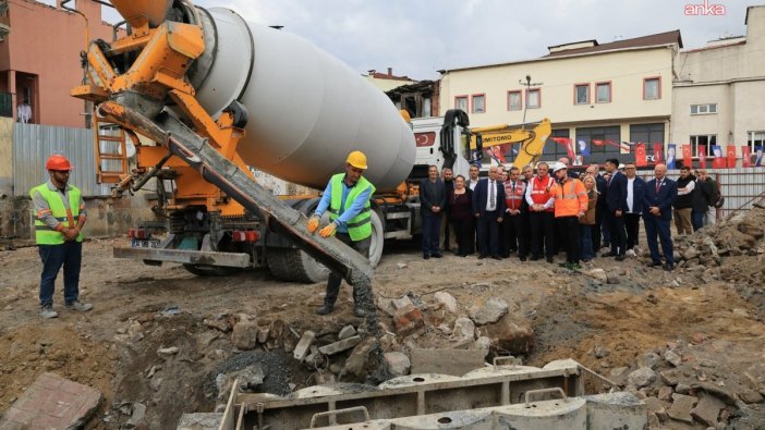 Kasımpaşa'da yeni hizmet binası temeli atıldı