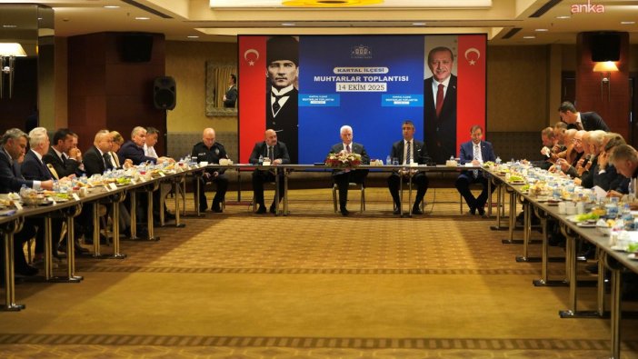 Kartal'dan muhtarlarla sorunları gündeme getiren büyük buluşma