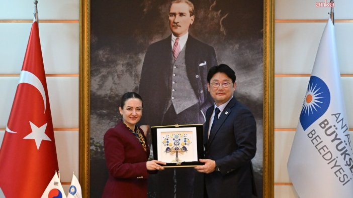 Güney Kore heyeti Antalya'da yeni iş birliği fırsatları aradı