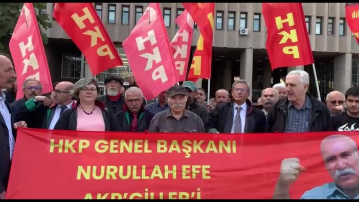 HKP lideri Efe'nin davasında gerilim doruğa ulaştı