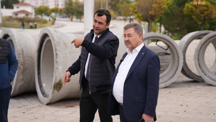 Gölbaşı'nda Alparslan Türkeş Parkı'ndaki su sorunu çözülüyor