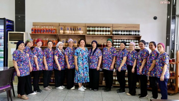 Çine'de kadınların el emeği sofraları süslüyor