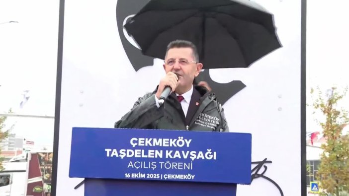 Nuri Aslan, yağmur altında İstanbul için kararlılığını sürdürüyor