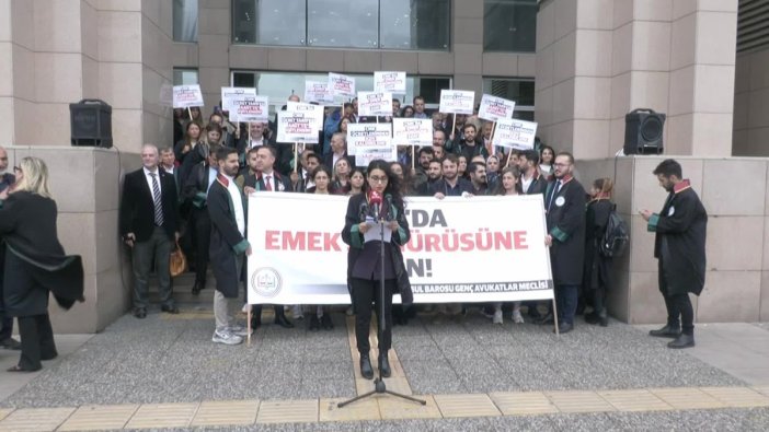 Genç avukatlardan 31 ilde CMK tarifesine itiraz