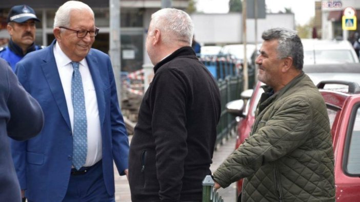 Posbıyık'tan Un Pazarı esnafına moral ziyareti