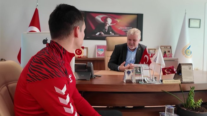 Ceyhun Elmas, örnek hakem olarak Lüleburgaz'da ağırlanıyor