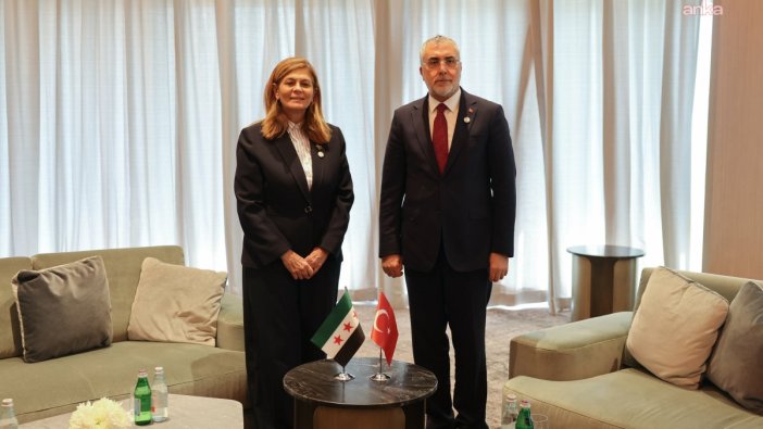 Işıkhan, Suriyeli bakanla önemli görüşme gerçekleştirdi