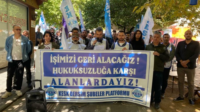 Tunceli'den ihraç edilen kamu çalışanlarına iade çağrısı