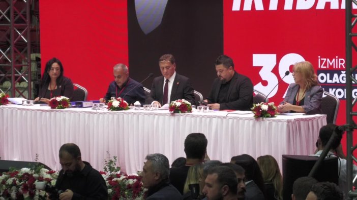 CHP İzmir Kongresi'nde blok liste kararı çıktı