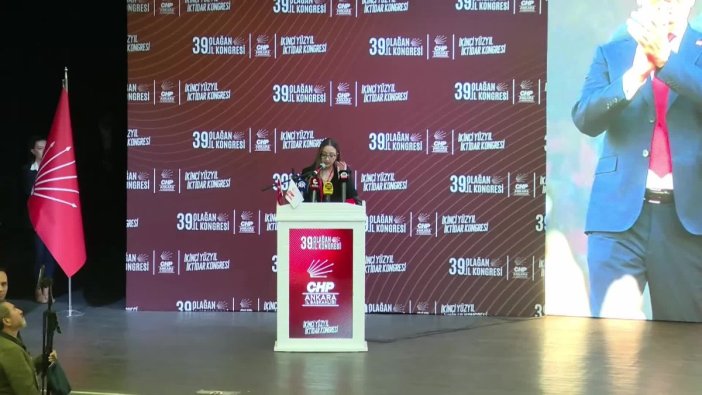 CHP Ankara Kongresi'nde Özgür Özel: Gücümüzle iktidara yürüyoruz!