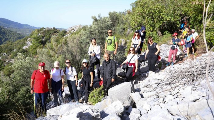 Alanya'nın Tarihi Yürüyüşü büyük ilgi gördü