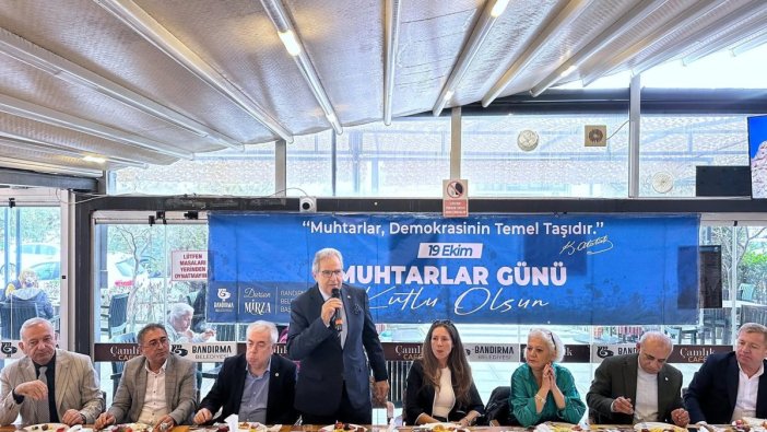 Bandırma'da muhtarlarla önemli buluşma