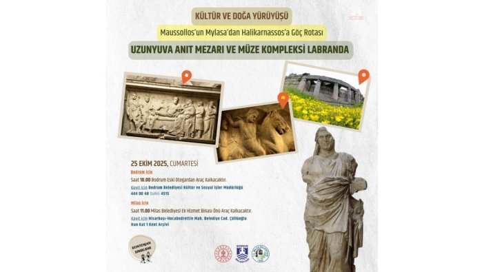 Bodrum'un kültür yürüyüşleri yeni sezona merhaba diyor