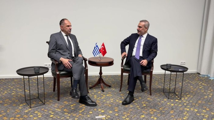 Bakan Fidan, Yunan mevkidaşıyla önemli bir görüşme yaptı