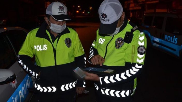 Polisin 'dur' ihtarına uymayınca 11 bin 332 lira ceza verildi