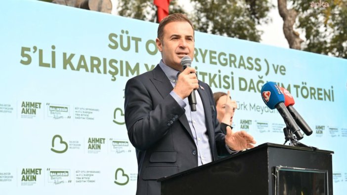 Balıkesir'de üreticilere yem bitkisi tohumu desteği