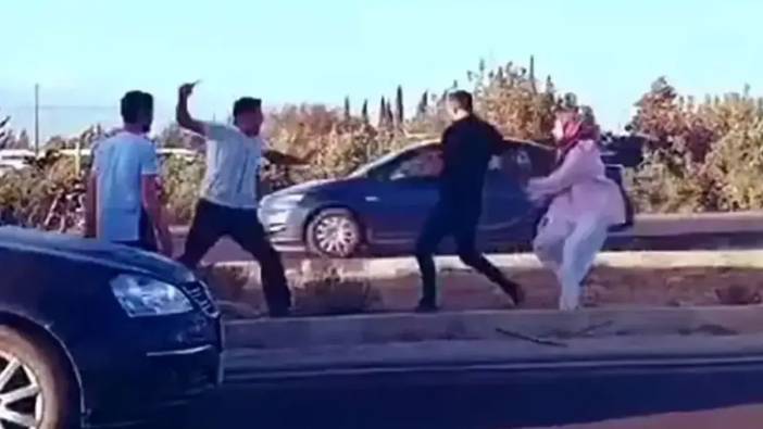 Kavga için araçtan inen yandı! İşte detaylar