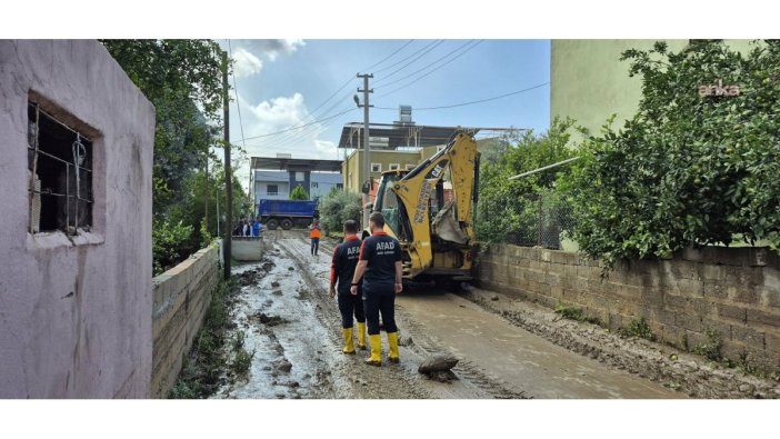 Hatay'daki selin ardından 80 aileye yardım