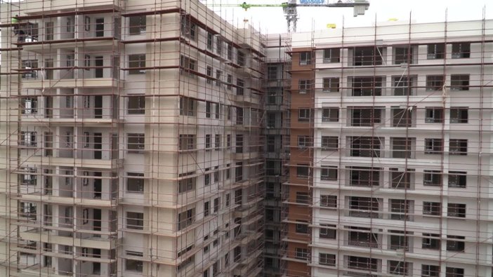 İzmir'de örnekköy'de kentsel dönüşümde anahtar teslimine az kaldı