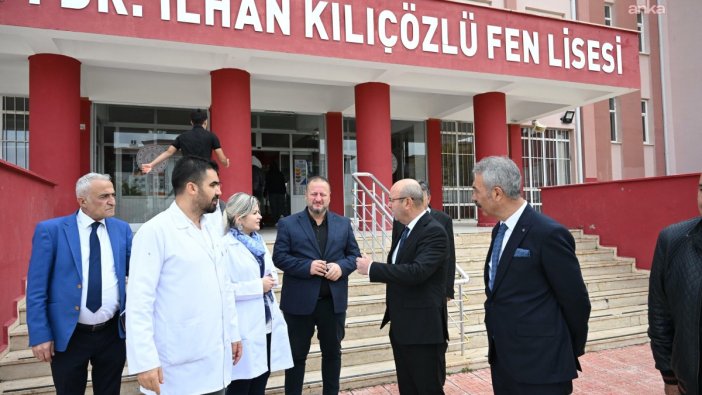 Başkan Ekicioğlu, okul ziyaretlerine devam ediyor