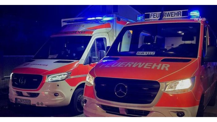 Berlin'de şömine patladı: 1 ölü, 8 yaralı